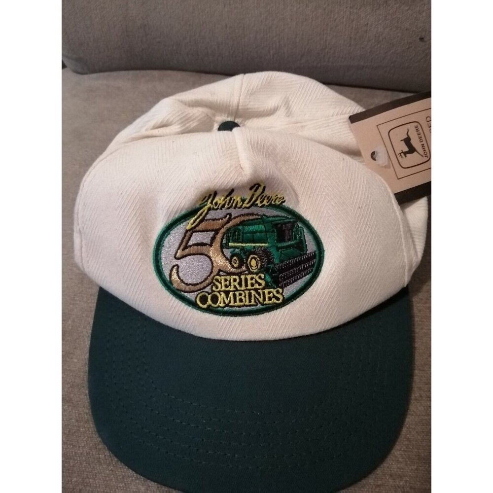 Vintage JOHN DEERE 5C Series Combines Snapback Snap Back Hat